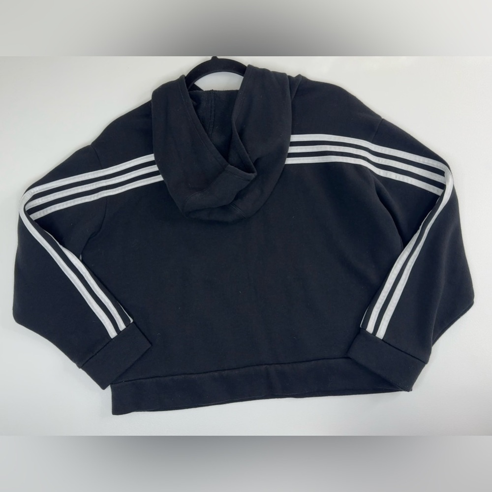 Adidas Sport Crop Girls 3 Stripe Goodie Size 14 - Picture 2 of 9